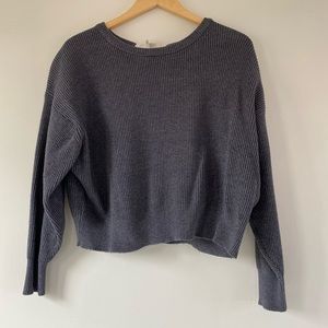 Zara crop sweater